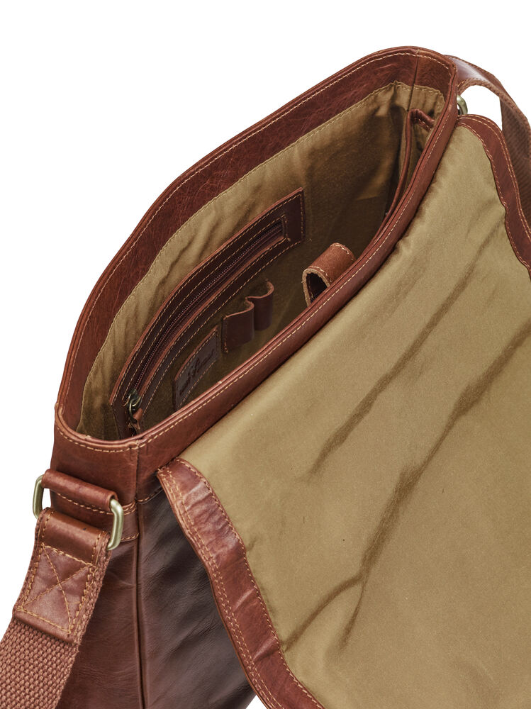 DOS Leather Line Skuldertaske 7